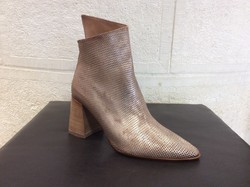 LITTLE LA SUITE BOOTS CUIR METALLISE TAUPE