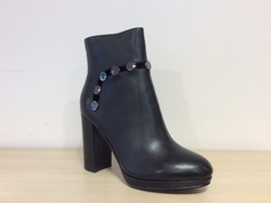 CAFE NOIR BOOTS  CUIR NOIR