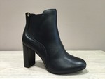 JORGE BISCHOFF BOOTS CUIR NOIR